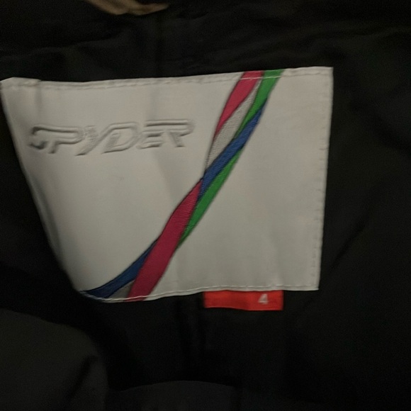 Spyder Black Snow Ski Pants - Picture 10 of 11